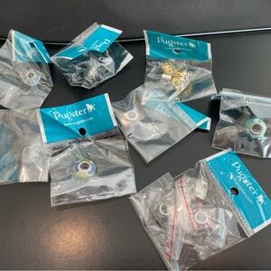 Pugster Variety pack Silver Charm Beads (13)
